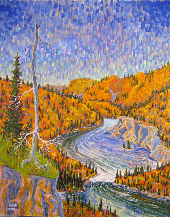 ALGOMA PANORAMA   24 x 30   $1100