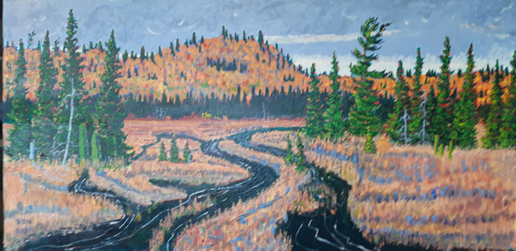 Algonquin  Costello Creek Bog  Acr 15x30  $675