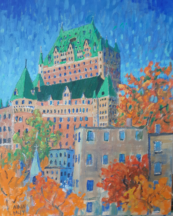 Citadel, Quebec City   Acr.  12x16  $300