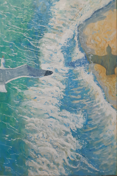 Gliding   24X36   Acr  $1730