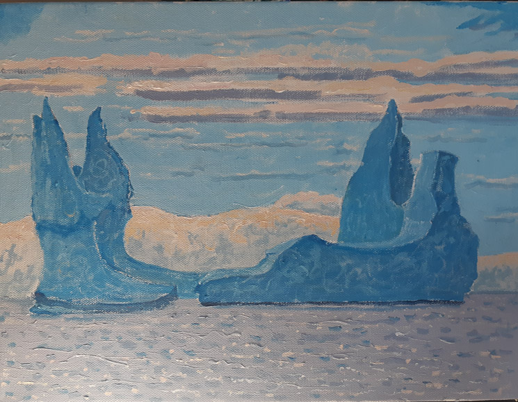 Greenland Icebergs   2 x 16