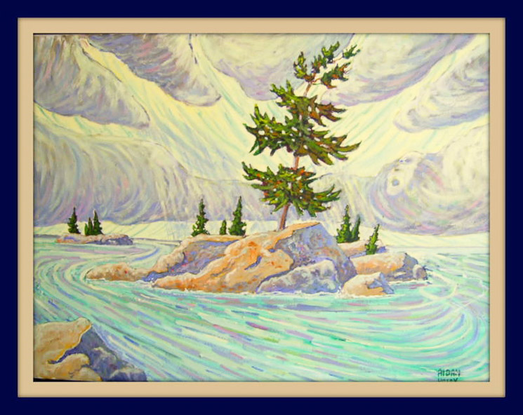 KILLARNEY - SPIRIT OF GEORGIAN BAY  Oil  23x31  $1200