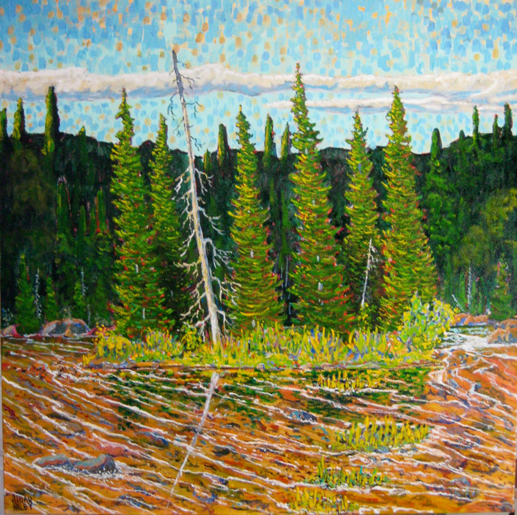 MONT TREMBLANT PARK, Devils River  24 x 24    $900