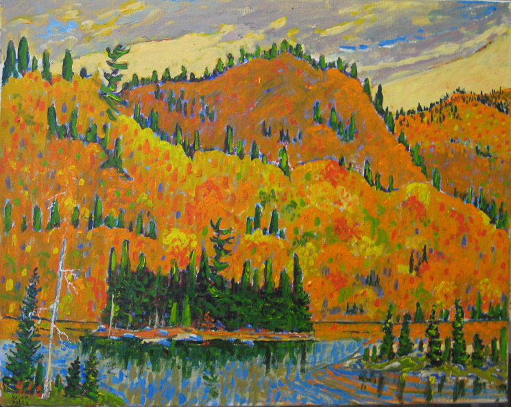 MONT TREMBLANT PARK, Lac Monroe  16 x 20    $500