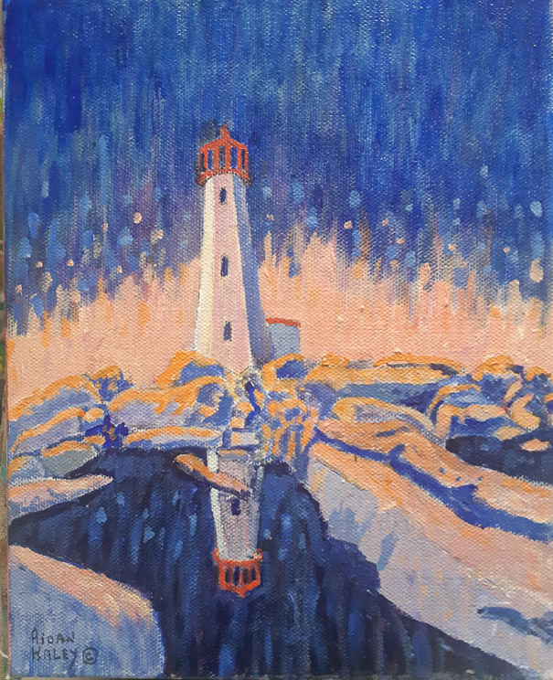 Peggy's Cove Light   8 x 10