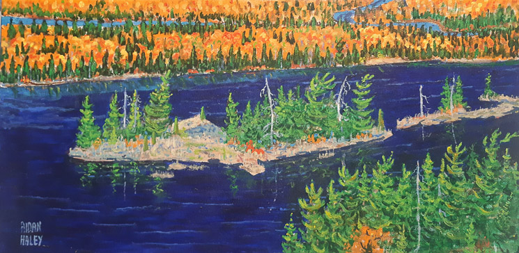 The Marten River    12 x 24