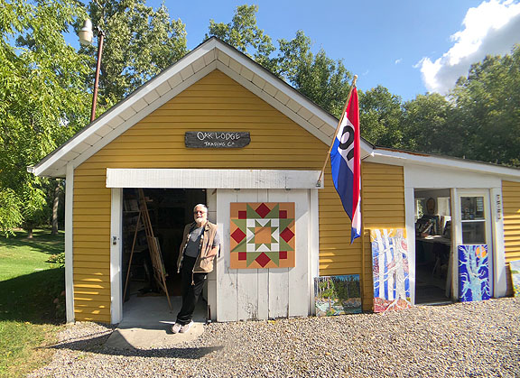 Aidan Haley Art Studio in Prince Edward County, Ontario